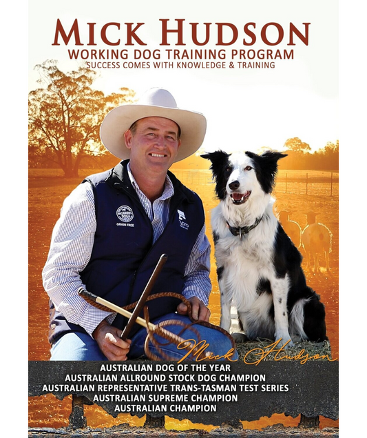 Mick Hudson - Working Dog Training Program