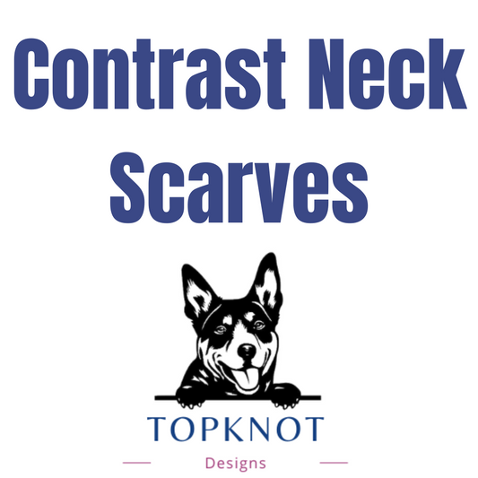 Topknot Designs - Contrast Sunsafe Neck Scarves