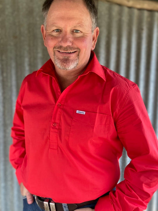 RED - AWSDM Work Shirts