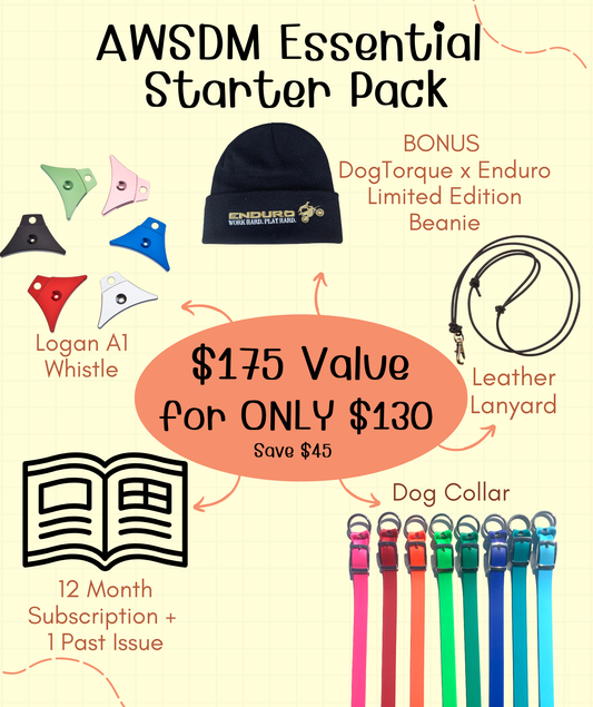 AWSDM Essential Starter Pack - $177 value - BONUS LIMITED EDITION BEANIE