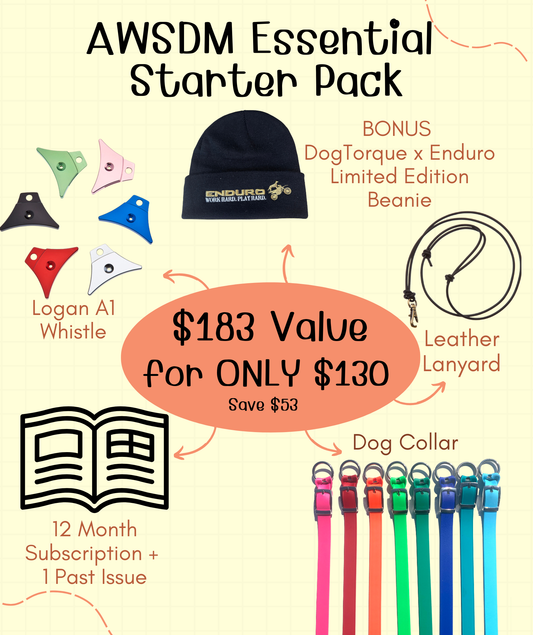 AWSDM Essential Starter Pack - $183 value - BONUS LIMITED EDITION BEANIE